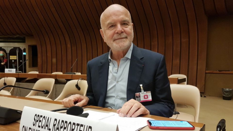 Environmentalists have gained new advocacy. Michel Forst elected Special Rapporteur for the Aarhus Convention