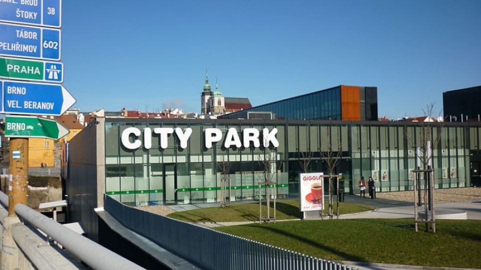 City Park Jihlava - Obchoďák pod hradbami