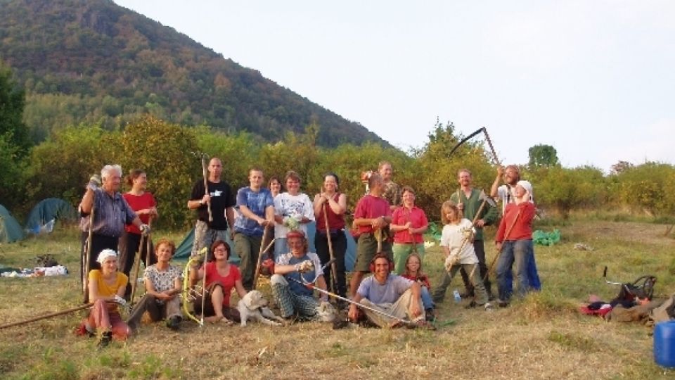 Tábor Týmu Bořena v září 2009