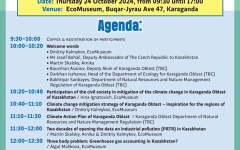 Our response to the Climate Change - Closing Conference in Karaganda