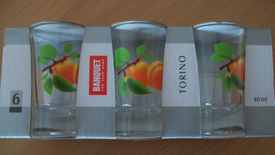 TORINO APRICOT 40 ml 6dílná sada odlivek 