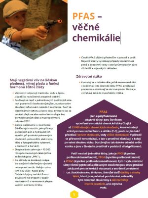 PFAS – věčné chemikálie