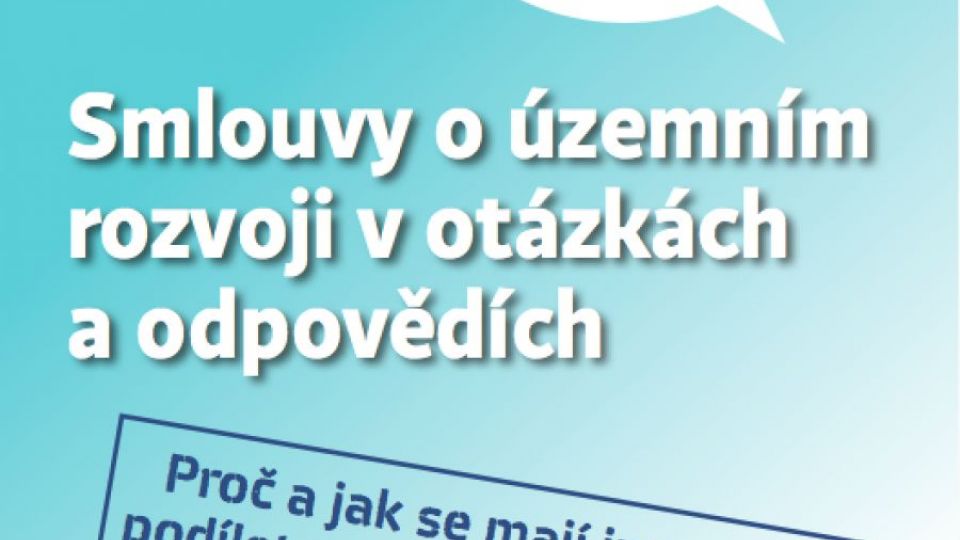 Smlouvy o územním rozvoji v otázkách a odpovědích