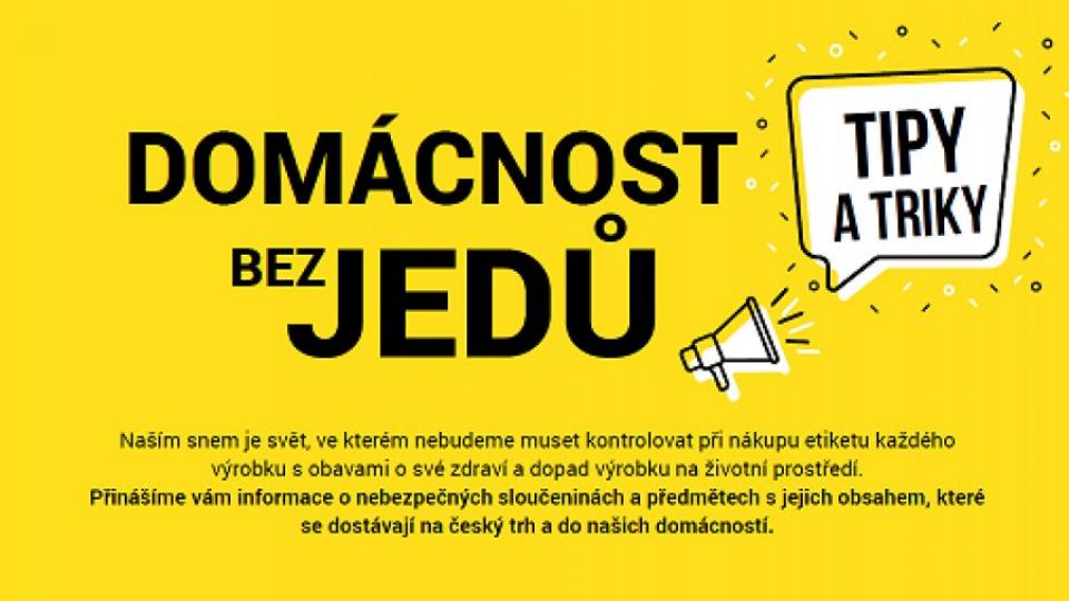 Domácnost bez jedů - tipy a triky