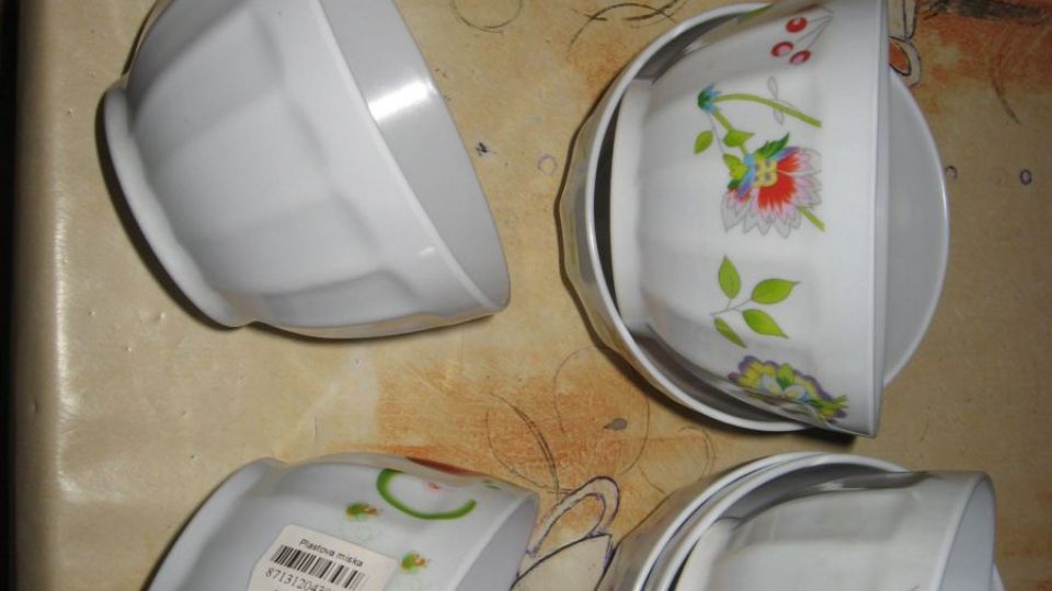 melaminová miska MELAMINE WARE WJ WAN JIA NO.1825