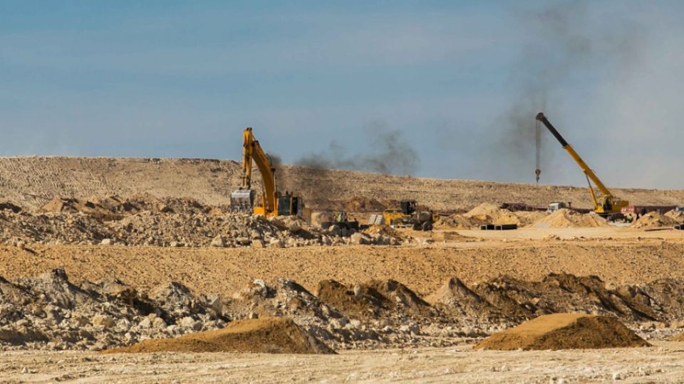 Kuryk Seaport construction