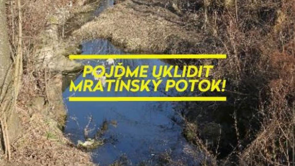 Pojďme uklidit Mratínský potok v Ďáblicích!