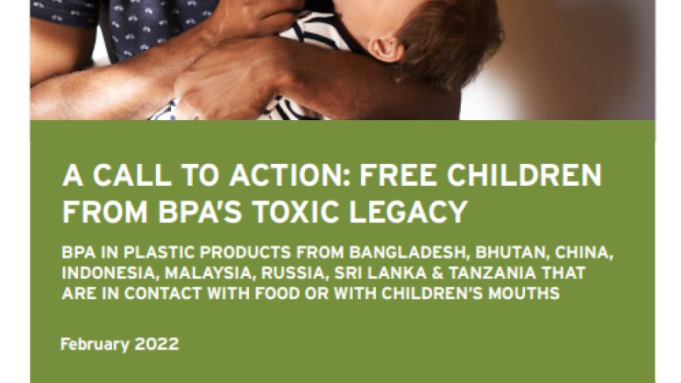 A call to action: free children from BPA’s toxic legacy