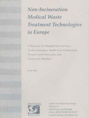 Non-Incineration Medical Waste Treatment Technologies in Europe