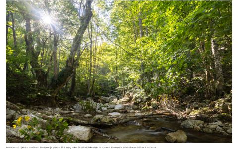 Rivers as natural jewels