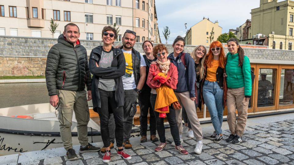 Bosnian activists in the Czech Republic