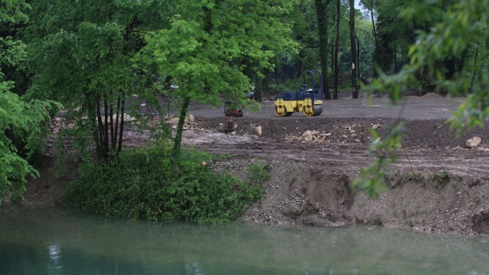 Ada River Island Insensitively Turned into a Park