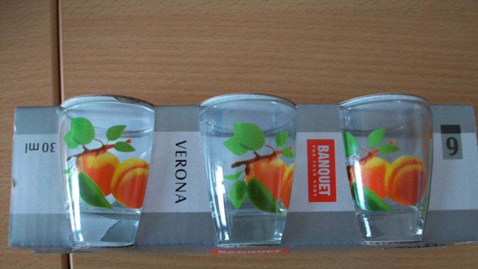 VERONA APRICOT 30 ml 6dílná sada odlivek 