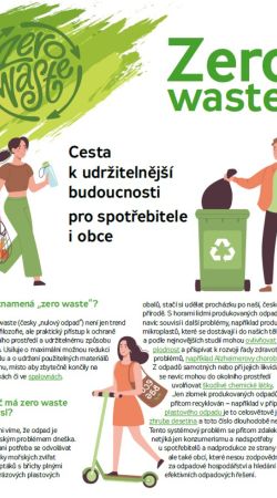 Factsheet Zero waste: Cesta k udržitelnější budoucnosti pro spotřebitele i obce