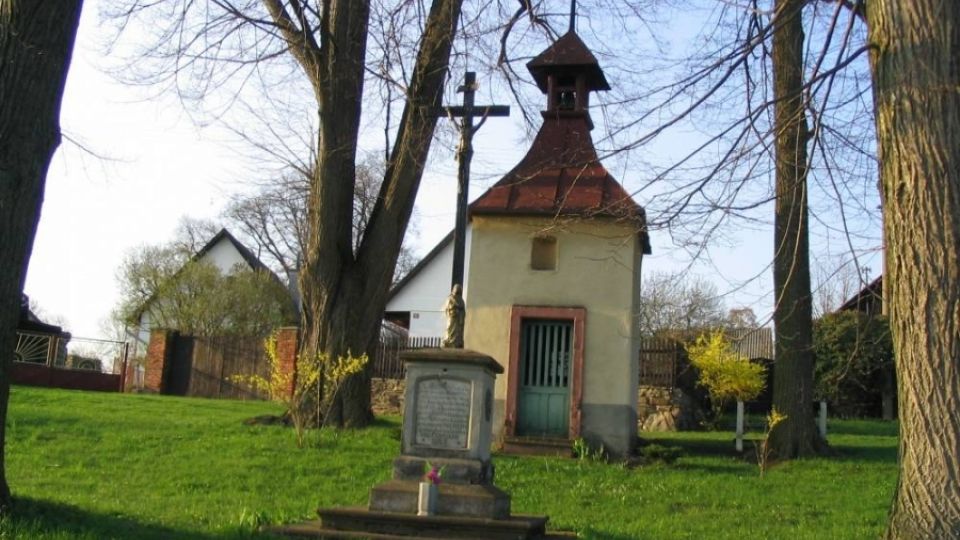 Krajina Posázaví v okolí vrchu Stařechova