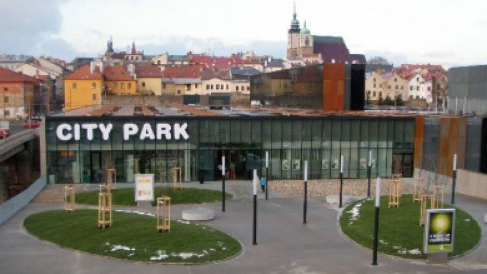 City Park v Jihlavě - Obchoďák pod hradbami