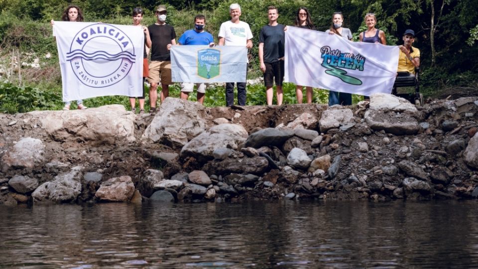 Initiatives will detect river pollution from a landfill in Mostar and defend against hydropower plants on the Neretvica