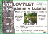 Cyklovýlet s koupáním v Lužnici